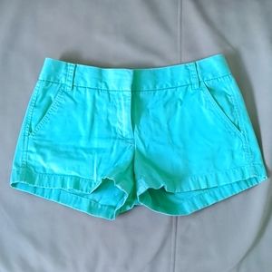 J Crew Sea Foam Shorts - Size 4